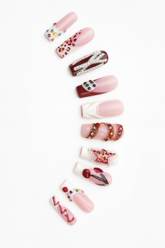 Girly Glam Press-On Set – EZGel Exclusive