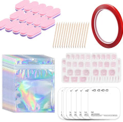 Girly Glam Press-On Set – EZGel Exclusive