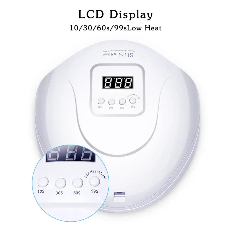 LED Nail Dryer UV Lamp for Gel Polish (72W)-2